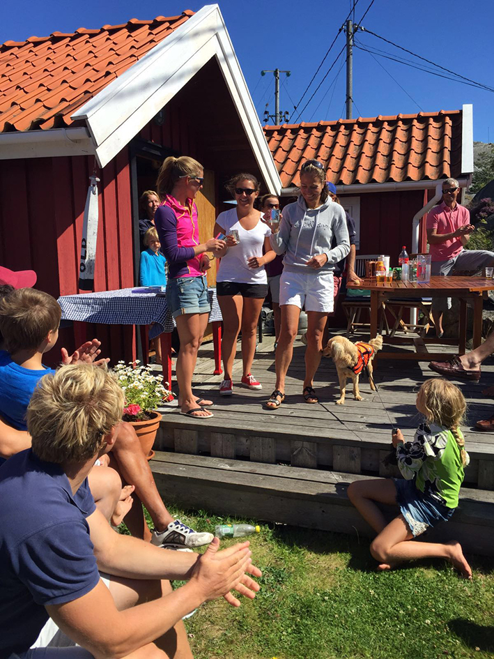 5 plats Frida Langenius, Mimmi Holm och Anna Langenius